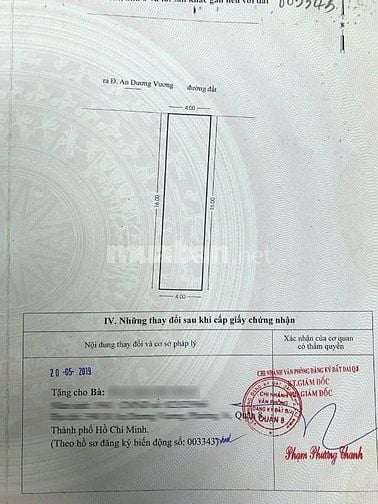 NHÀ TRỌ TIÊN XÂY MỚI HẺM 10M AN DƯƠNG VƯƠNG