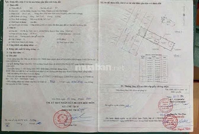 Bán Nhà Mt Phan Văn Đối Dt 244m2 Sổ Hồng Riêng