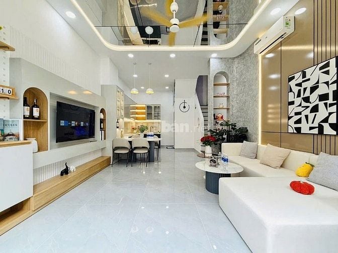 Nhà 51m2 Ng Thị Nhuần, An Phú Đông, Q12. Xây 1trệt 2lầu, giá 2 tỷ 160
