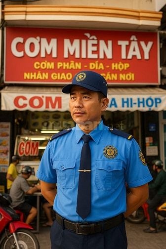 BẢO VỆ QUÁN CƠM MIỀN TÂY 10H-18H, 6,0TR- BAO CƠM, THÁNG OFF 2 NGÀY