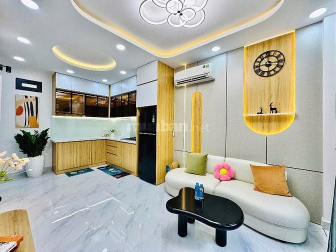 Nhà tuyệt đẹp CAO CẤP hẻm Nơ Trang Long, P13, Q.Bình Thạnh.