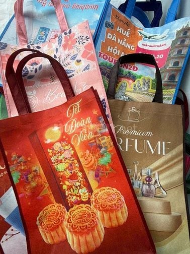 Xưởng may túi vải Không Dệt theo yêu cầu tại Cần Thơ