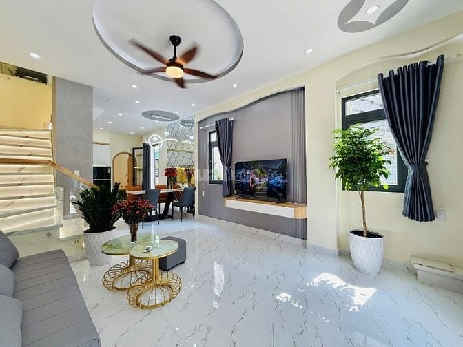 Bán Nhà 2 tầng Hẻm Xe Hơi, Nguyên Hồng, Phường 1, Gò Vấp, dt 4x13