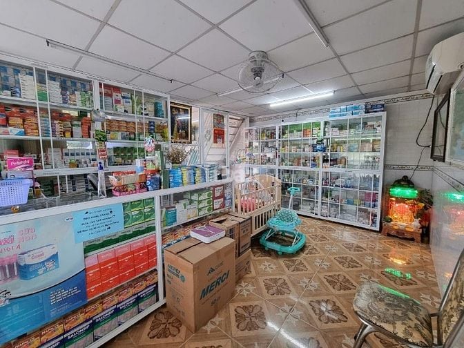 [Mỹ Tho] Cho thuê nguyên căn 2 mặt tiền Phan Van Trị gần chợ 