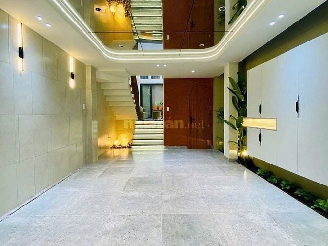 Nhà 4tầng Trương Quốc Dung,47m²,hẻm xe hơi cho thuê 17tr.SHR ALo E nha
