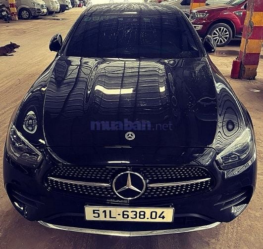 Mercedes Benz E300 AMG 2.0 màu đen sx 2021 đăng kiểm 2027.