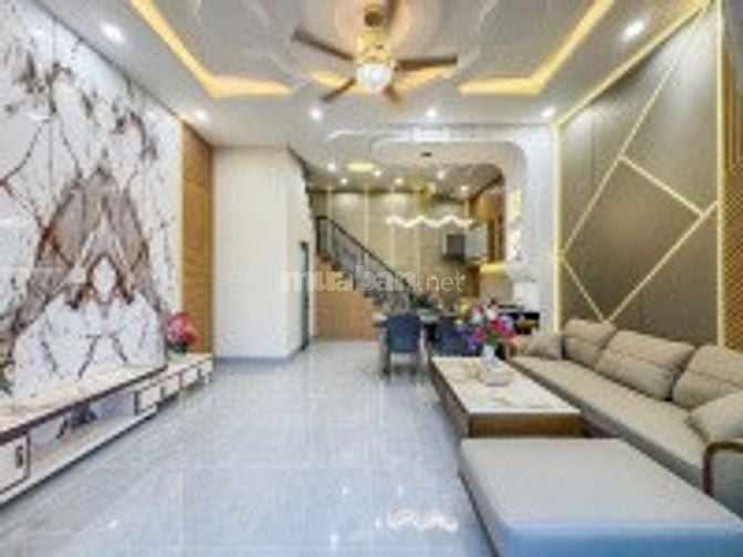 Nhà 57m2 Điện Biên Phủ-BT-gần nhà ga Văn Thánh.Xây 4tầng-4pn.Sổ sẵn 