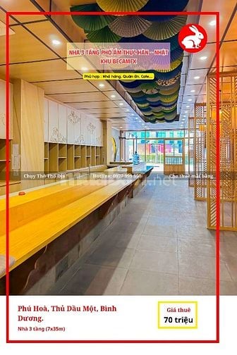 MẶT BẰNG PHỐ ẨM THỰC HÀN - NHẬT THỦ DẦU MỘT
