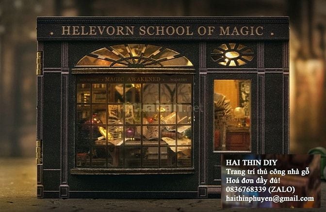Mô hình nhà gỗ DIY – Hai Thìn DIY