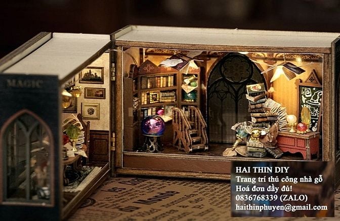 Mô hình nhà gỗ DIY – Hai Thìn DIY