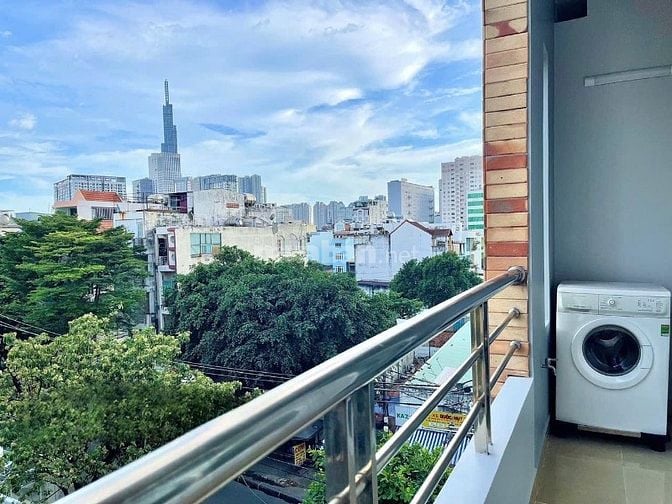 CĂN HỘ BAN CÔNG_MÁY GIẶT RIÊNG BÌNH THẠNH GẦN NGÃ TƯ HÀNG XANH