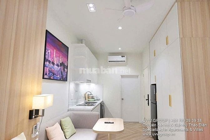 43 tỷ, 4 tầng, 15 phòng, Bán toà nhà căn hộ dịch vụ P.Thảo Điền,Quận 2