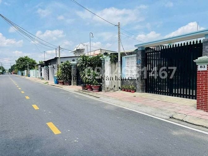 CHỦ NGỘP BÁN 296M2 ĐẤT MẶT TIỀN THỊ TRẤN CỦ CHI GIÁ 750 TRIỆU SHR 