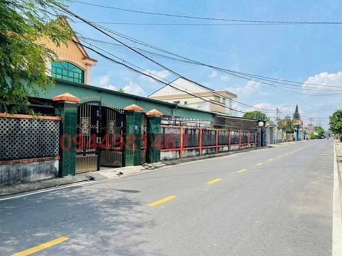 CHỦ NGỘP BÁN 296M2 ĐẤT MẶT TIỀN THỊ TRẤN CỦ CHI GIÁ 750 TRIỆU SHR 