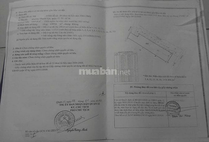 Bán đất mt đg đỗ mười ( ql1a củ)