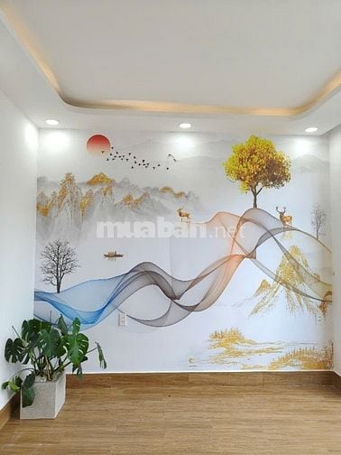 Cách mặt tiền Hưng Phú chỉ 10m P9Q8.nhà mới 2lầu.