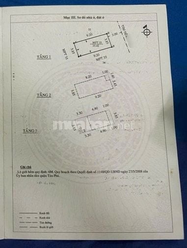 Bán gấp nhà Khuông Việt-3 Tầng-HXH 6m thông- 5.9 TL