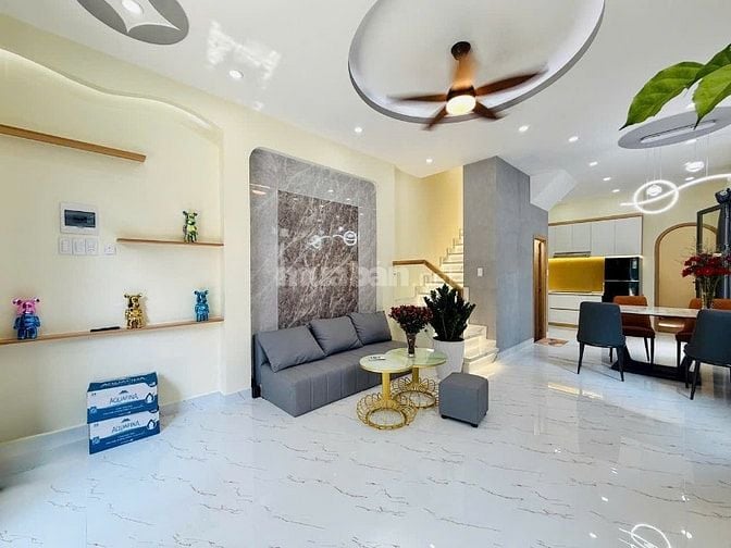 Nhà tuyệt đẹp CAO CẤP góc 2 mặt hẻm xe hơi 5m Nguyên Hồng, P1, Q.Gò Vấ