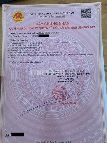 Bán đất rẻ Vip mặt tiền QL13 thi trấn lai uyên dt: 17.5 x 65 