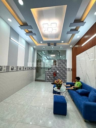 Nhà Bán đường Gò Xoài_ Lê Văn Quới: 4mx16m đúc 1 trệt 3 lầu, 5.95 tỷ