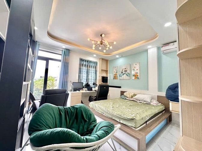 Nhà Q9 ô tô ngủ trong nhà 4 tầng 4pn thiết kế sang trọng 