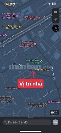 Nhà Chính chủ sát mặt tiền Nguyên Hồng P11 Bình Thạnh