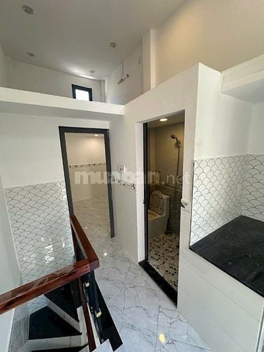 Nhà mới tuyệt đẹp, Hẻm 100 Bùi Minh Trực P5, Q8. Trệt, 1lầu, 1lửng.