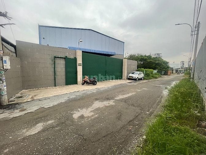 🏭 BÁN KHO XƯỞNG 2 MẶT TIỀN VÕ THỊ THỪA - QUẬN 12 Diện tích: 21.2m x 8