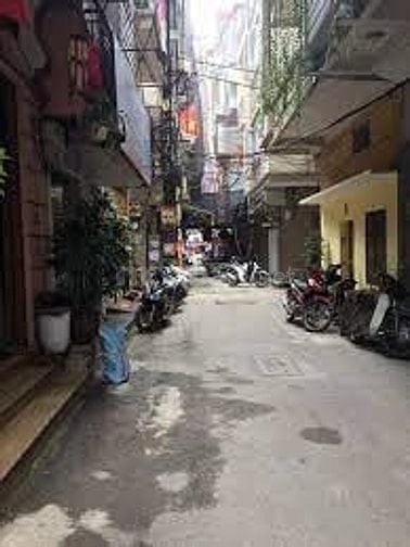 Bán nhà phố Thái Thịnh1: DT 55M2, ngõ Thông, Cách ÔTô 15m, Gía 10.4 Tỷ