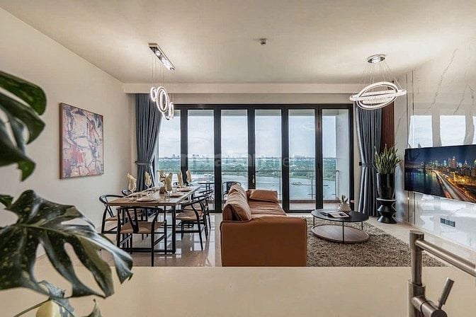 Cho thuê căn hộ D’Edge Thảo Điền, 188m², full nội thất mới, 4PN