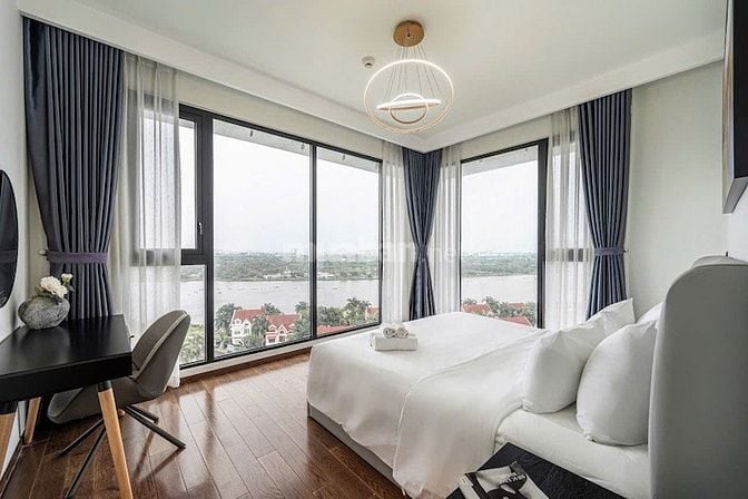 Cho thuê căn hộ D’Edge Thảo Điền, 188m², full nội thất mới, 4PN