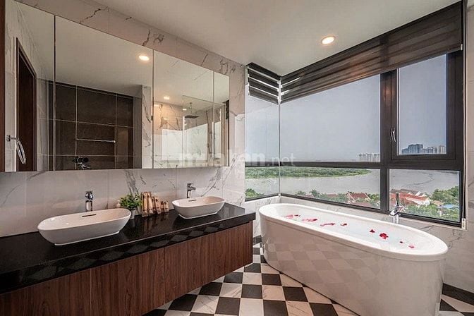 Cho thuê căn hộ D’Edge Thảo Điền, 188m², full nội thất mới, 4PN