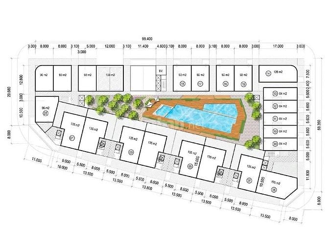 Bán Căn hộ tại Thủ Thiêm Lakeview gồm 3 phòng ngủ view L81 105m2