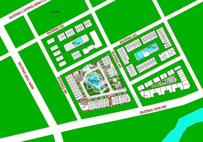 Bán Căn hộ tại Thủ Thiêm Lakeview gồm 3 phòng ngủ view L81 105m2