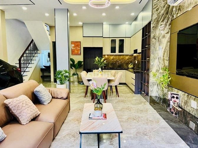 Siêu Phẩm Nhà Mặt Tiền – 54m², 4 Tầng BTCT, Full Nội Thất Cao Cấp, Chỉ