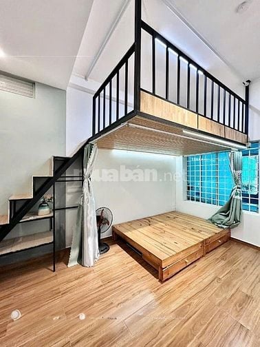 Cho thuê CHDV  Sát vách quận 1, gần Phố Ẩm Thực Vĩnh Khánh, giờ tự do 