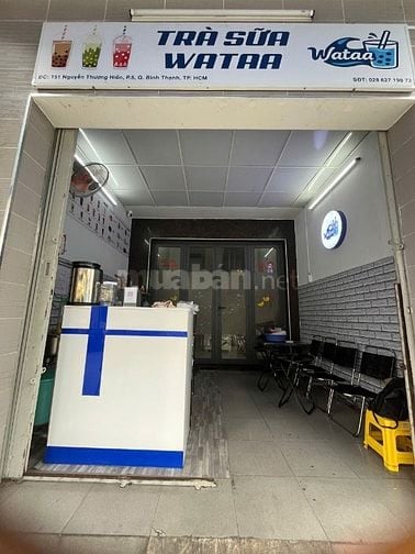 Sang tiệm trà sữa 40tr tại Bình Thạnh 