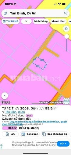 Bán đất hẻm 379 Bùi Thị Xuân (hẻm 2m , thổ cư 100% )
