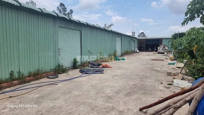 BÁN GẤP NHÀ + XƯỞNG 1,250M2 ẤP 5 TÓC TIÊN - PHÚ MỸ Gía 2.2 Tỷ