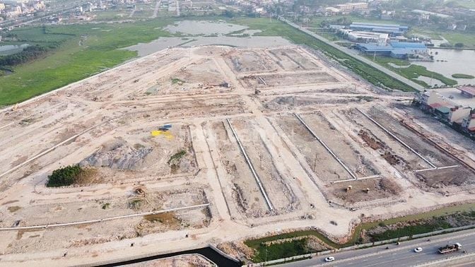 Bán lô đất đẹp kcn Quang Châu, mặt đường vành đai 4, giá chỉ 4,x tỷ