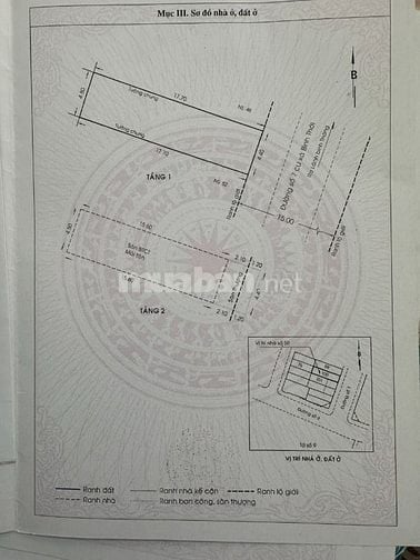 🌷 🌷 🌷 BÁN NHÀ MẶT TIỀN : 50 - 52 ĐƯỜNG SỐ 7 CƯ XÁ BÌNH THỚI - P. 8 