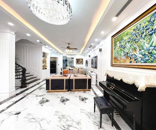 Biệt thự Hoàng Mai 150m2*4T,MT:12m,thang máy,gara oto,phân lô,giá 39tỷ