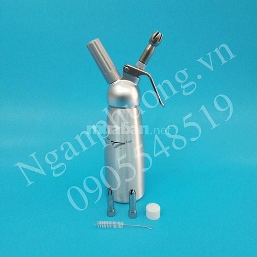 Bình xịt kem - Bình làm nước soda - Phụ kiện bình xịt kem, soda, gas