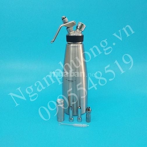 Bình xịt kem - Bình làm nước soda - Phụ kiện bình xịt kem, soda, gas