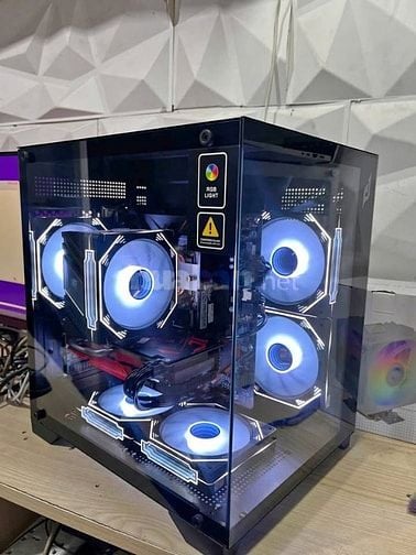Pc Gaming CPU I3-9100F-RAM 16GB SSD 240GB màn 24inch 7tr9 BH12-24TH