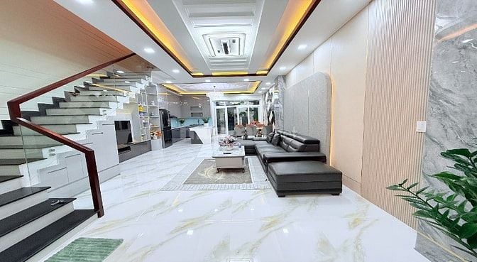 CHÍNH CHỦ BÁN NHÀ MT CHỢ PHÚ THUẬN Q.7 ĐƯỜNG 24M. 5X*20M 3 LẦU 17.5 TỶ
