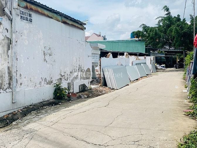 Bán lô đất nền biệt thự 370m,mặt tiền thạnh lộc 39 q12