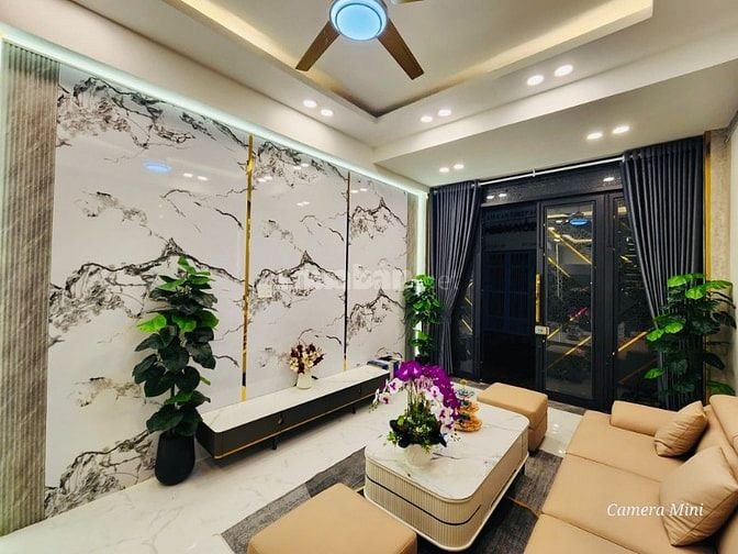 Nhà-hẻm-xe-hơi-phạm-văn-chiêu-gò-vấp-hẻm-thông nhà đẹp vô ở liền