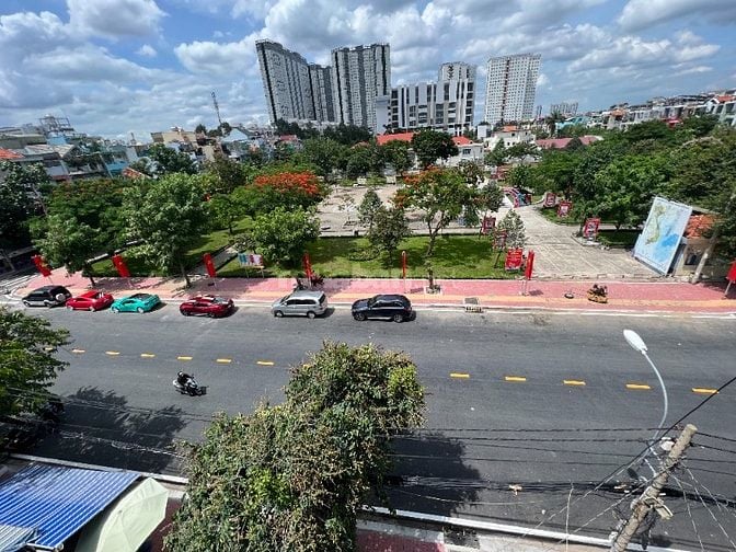 NHÀ MẶT TIỀN 88 VÕ LIÊM SƠN VIEW CÔNG VIÊN GẦN TTTM AEON Q8