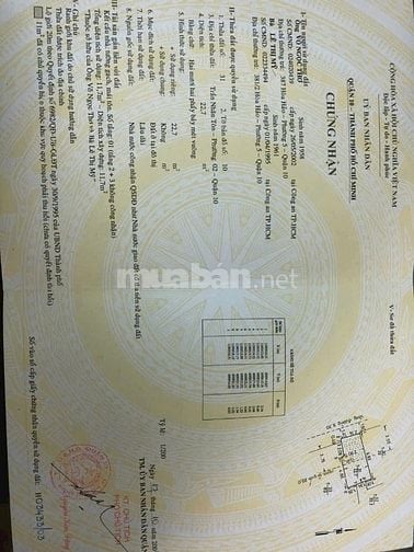 Bán nhà hẻm 3m(BG) Thoại Ngọc Hầu, P.Phú Thạnh, Q.Tân Phú giá 5.8 tỷ